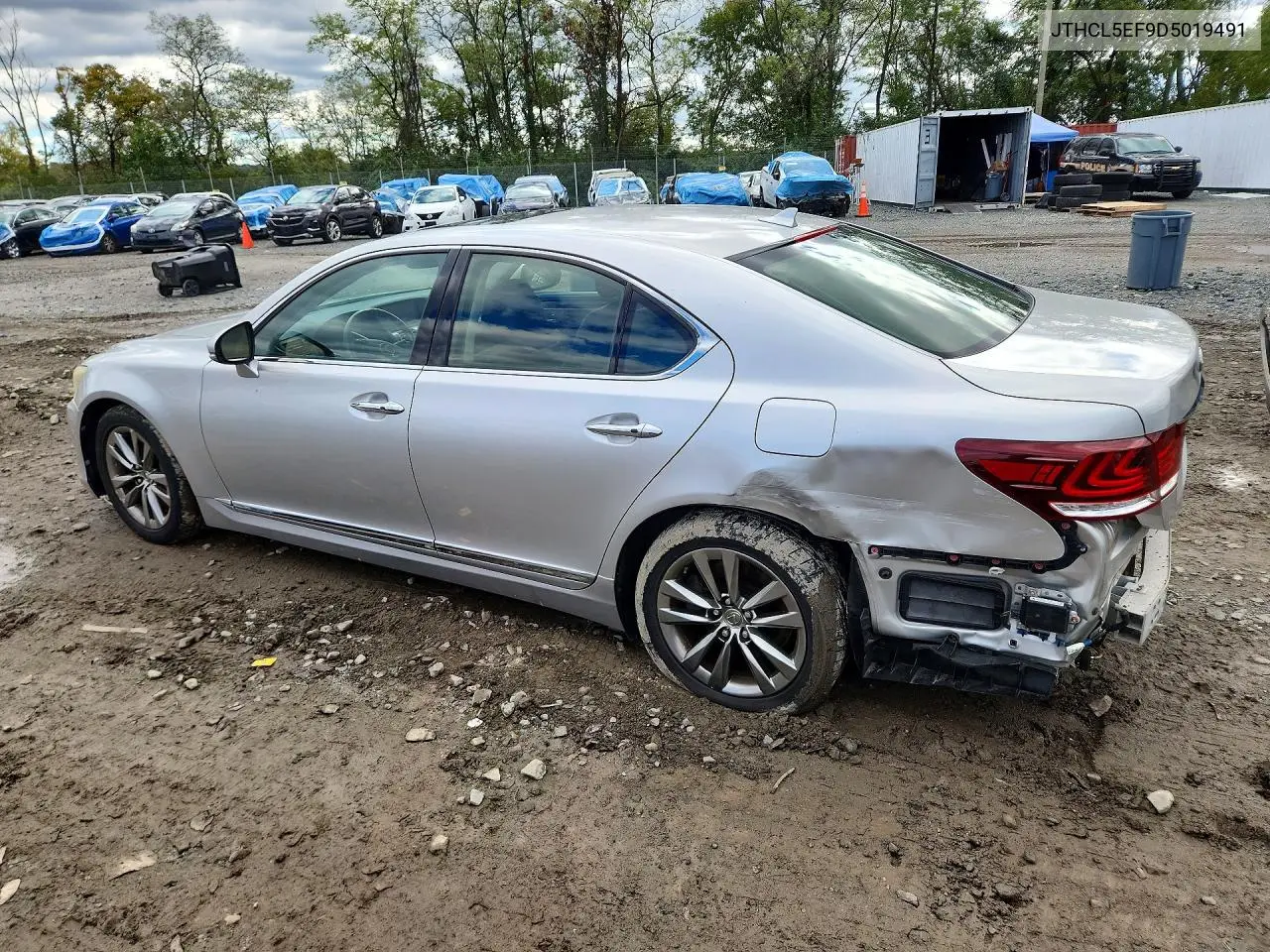 2013 LEXUS LS VIN JTHCL5EF9D5019491 — фото 2