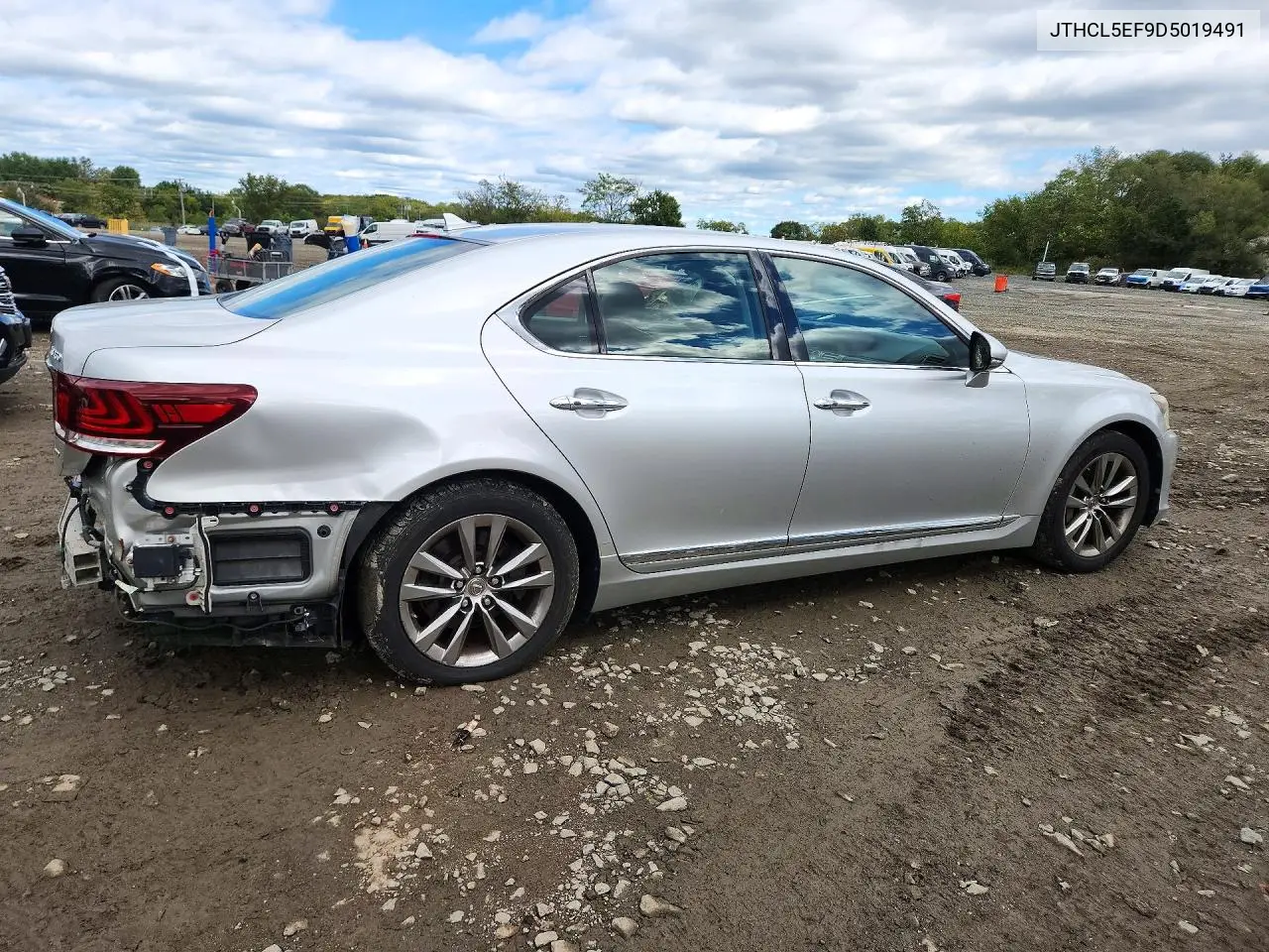 2013 LEXUS LS VIN JTHCL5EF9D5019491 — фото 3