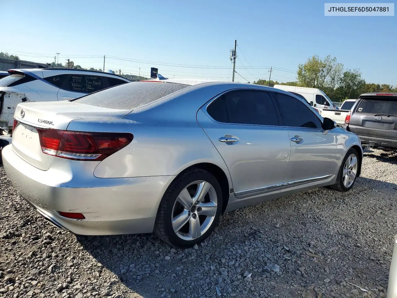 2013 LEXUS LS VIN JTHGL5EF6D5047881 — фото 3