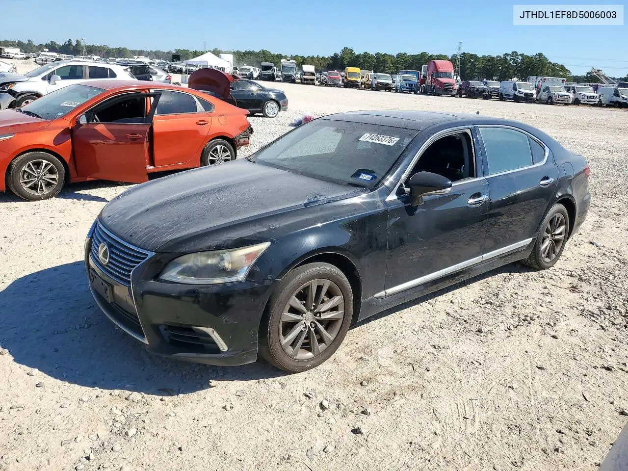 LEXUS LS 2013, VIN JTHDL1EF8D5006003