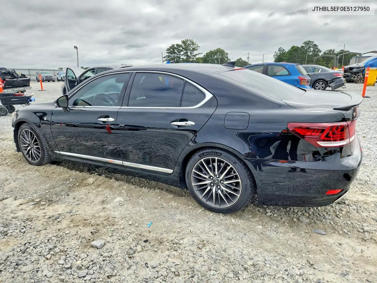 2014 LEXUS LS VIN JTHBL5EF0E5127950 — фото 2