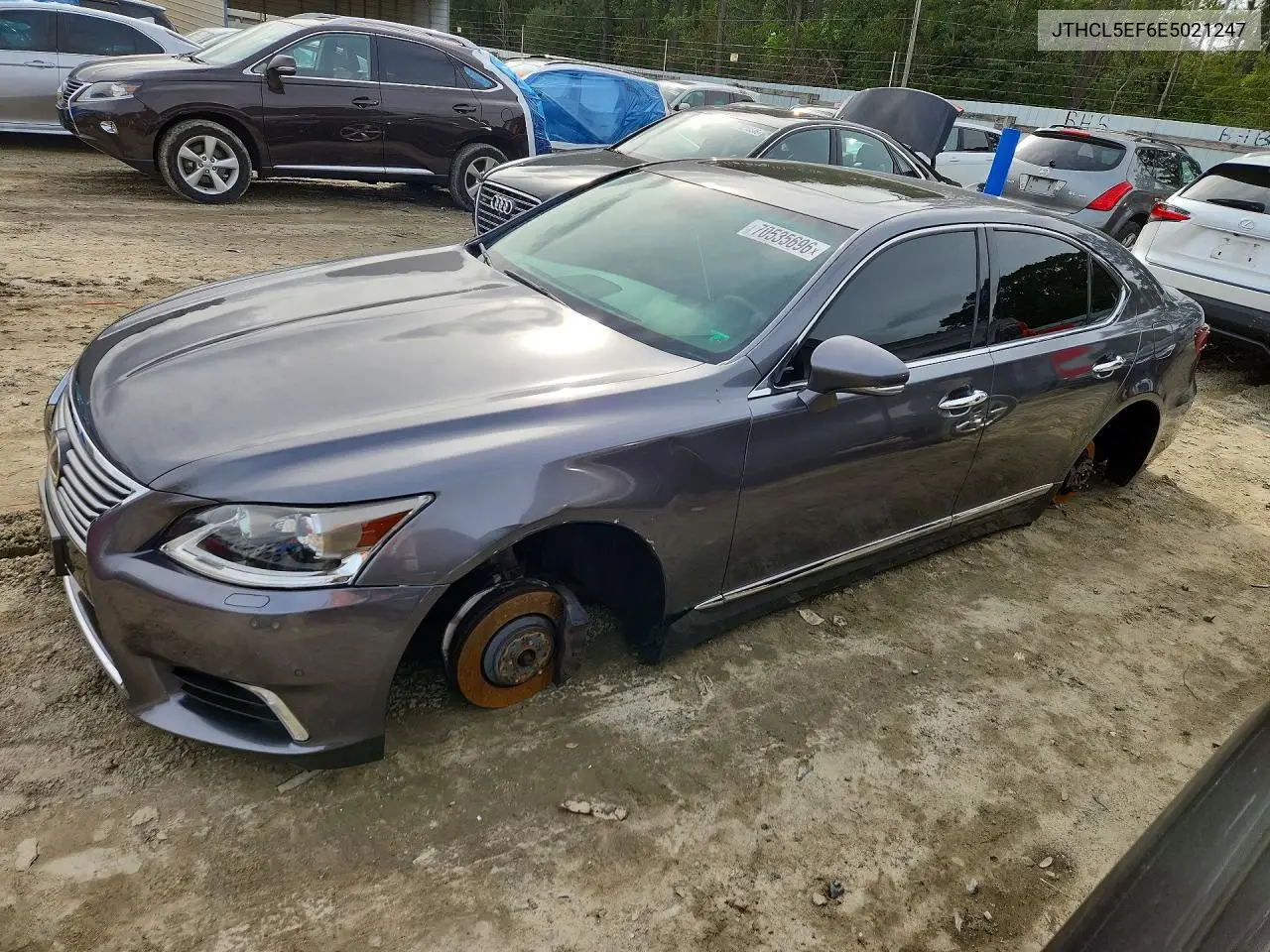 LEXUS LS 2014, VIN JTHCL5EF6E5021247
