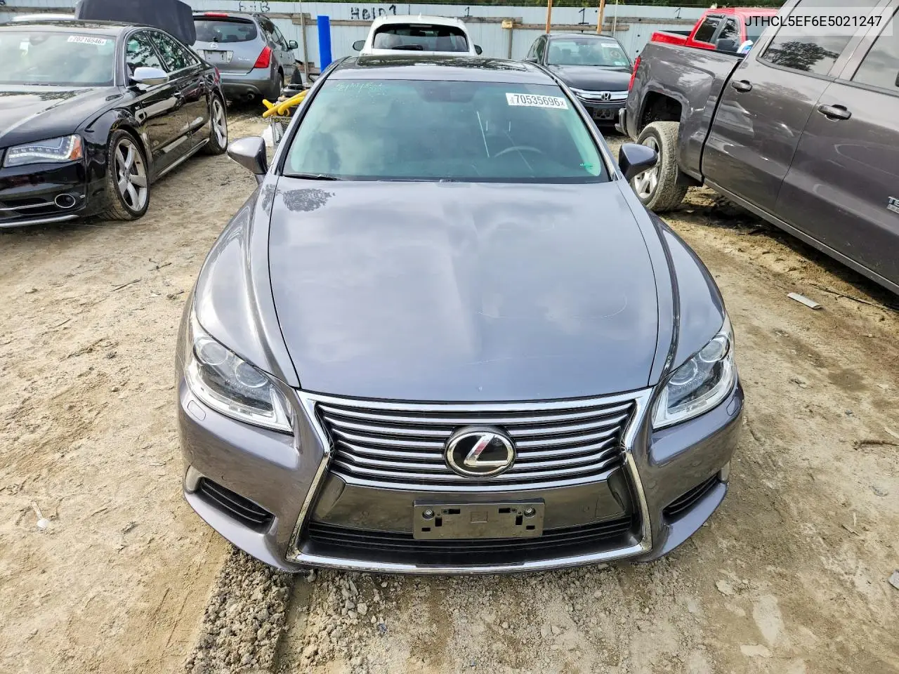 2014 LEXUS LS VIN JTHCL5EF6E5021247 — фото 5