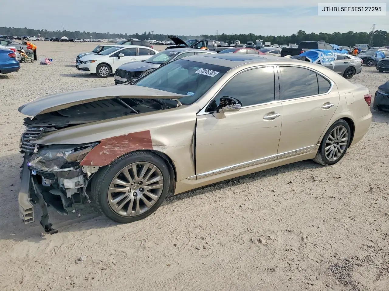 LEXUS LS 2014, VIN JTHBL5EF5E5127295