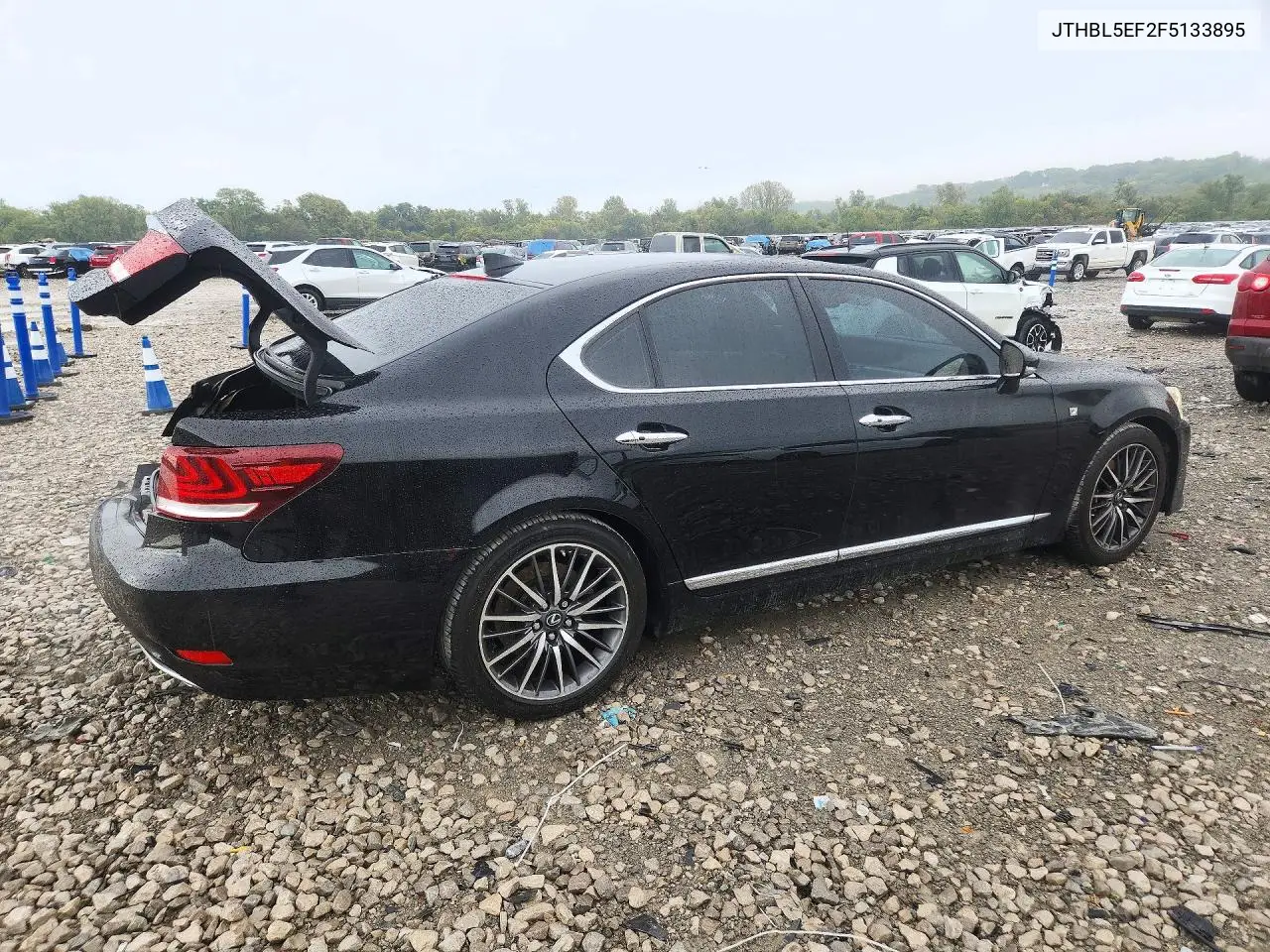 2015 LEXUS LS VIN JTHBL5EF2F5133895 — фото 3