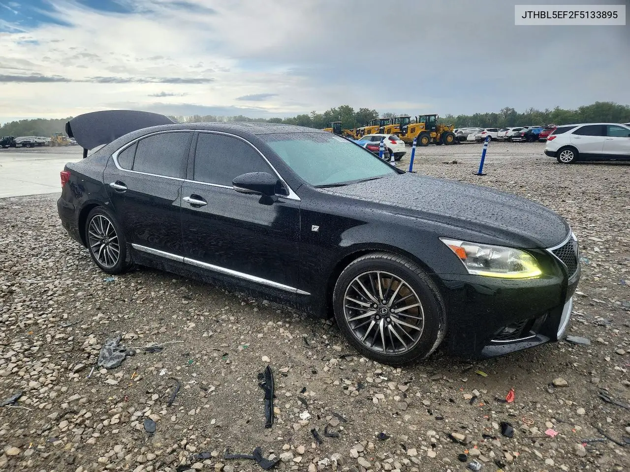 2015 LEXUS LS VIN JTHBL5EF2F5133895 — фото 4