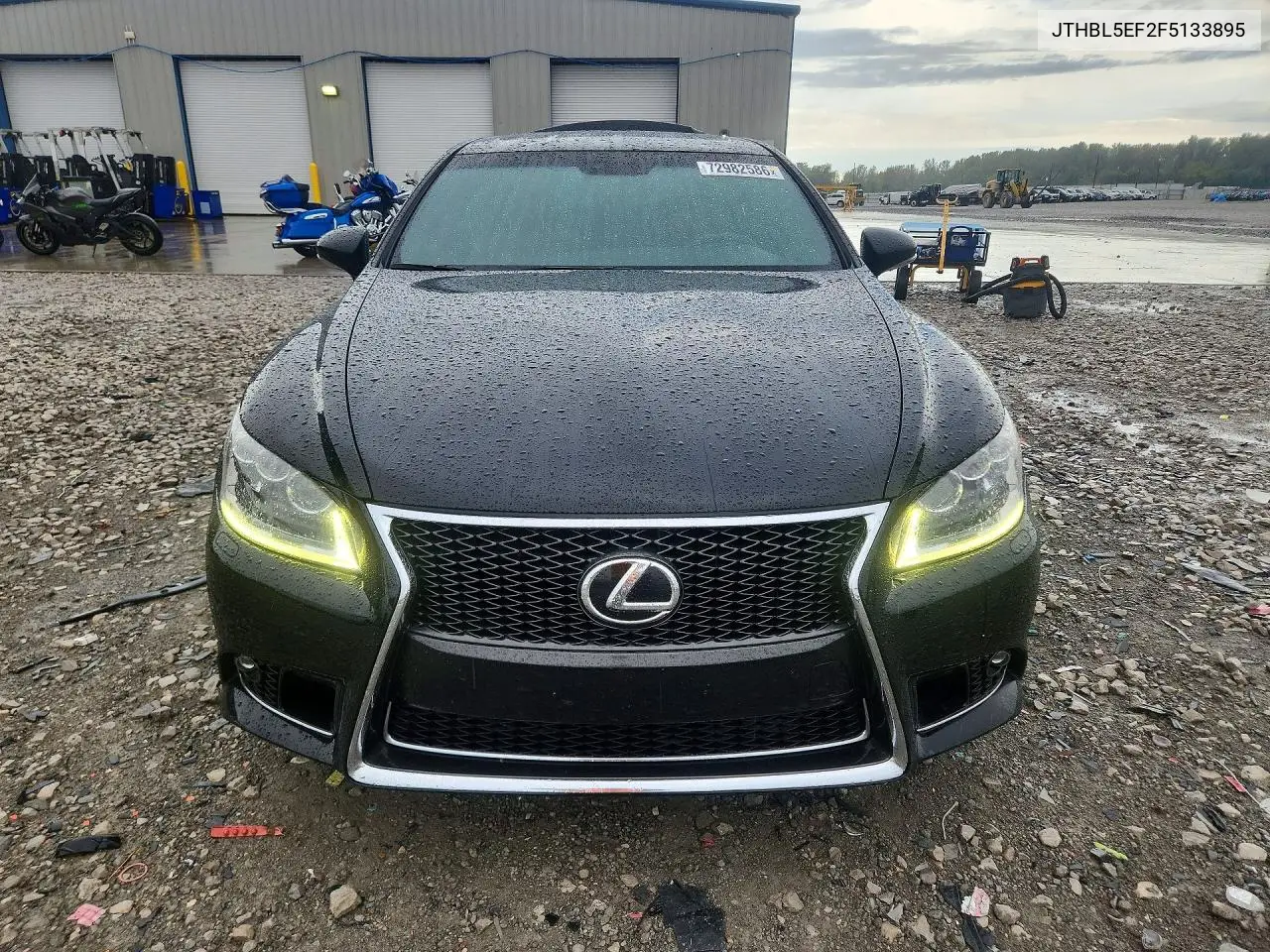 2015 LEXUS LS VIN JTHBL5EF2F5133895 — фото 5