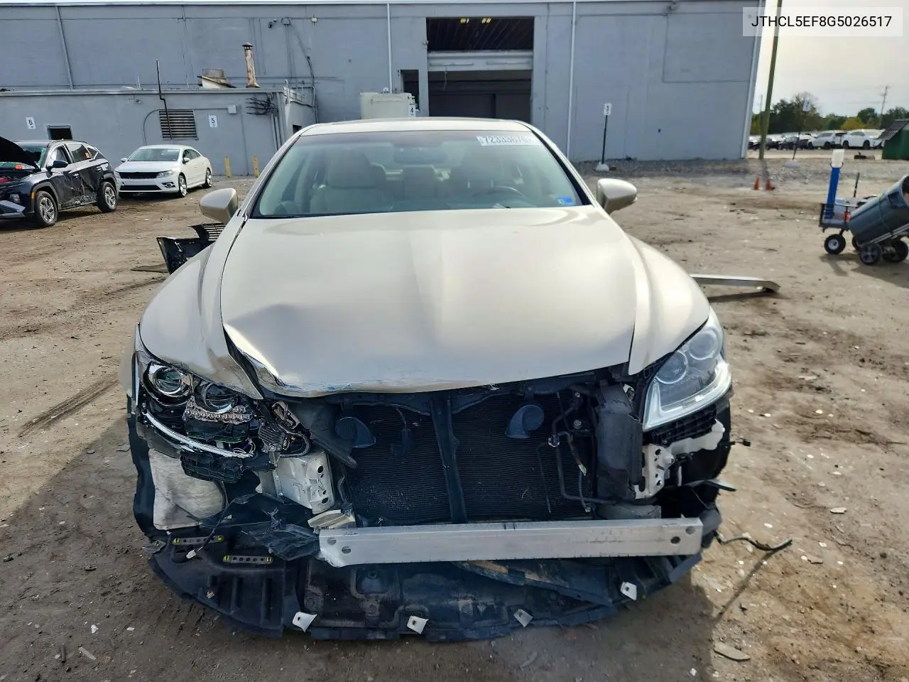 2016 LEXUS LS VIN JTHCL5EF8G5026517 — фото 5