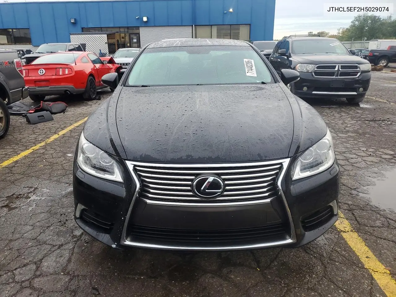 2017 LEXUS LS VIN JTHCL5EF2H5029074 — фото 5