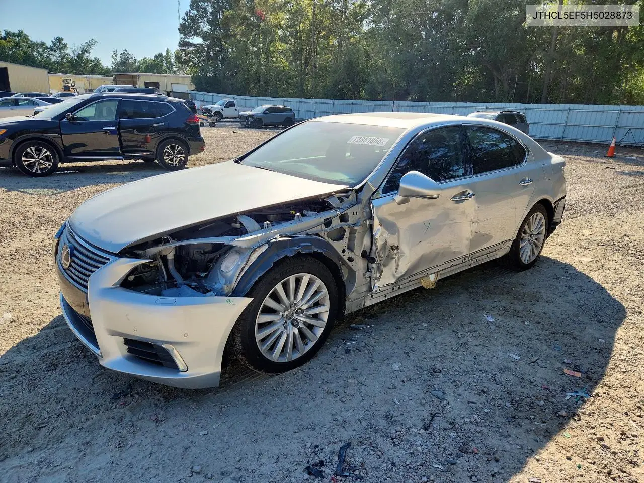 LEXUS LS 2017, VIN JTHCL5EF5H5028873