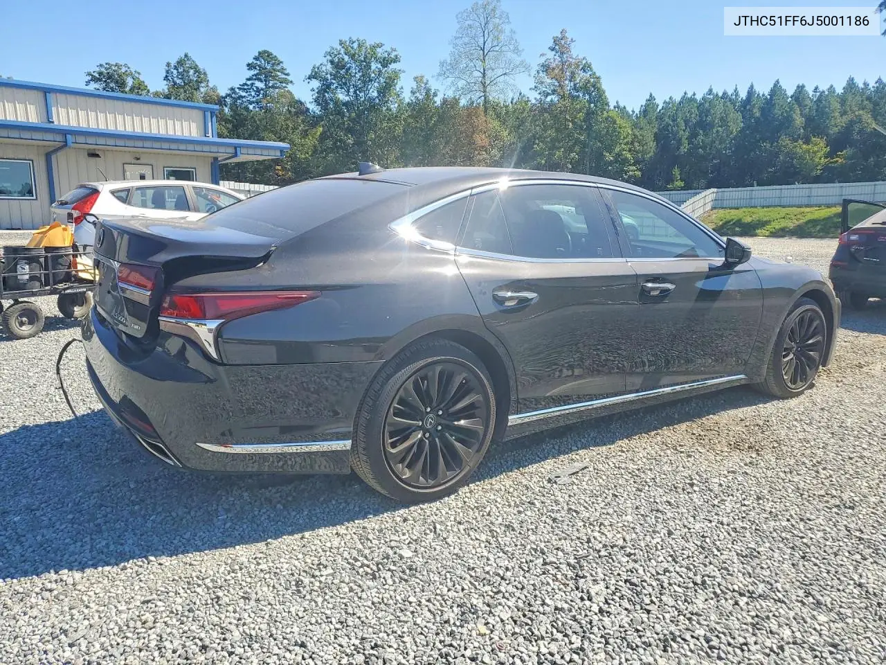 2018 LEXUS LS VIN JTHC51FF6J5001186 — фото 3