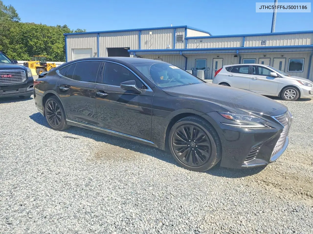 2018 LEXUS LS VIN JTHC51FF6J5001186 — фото 4