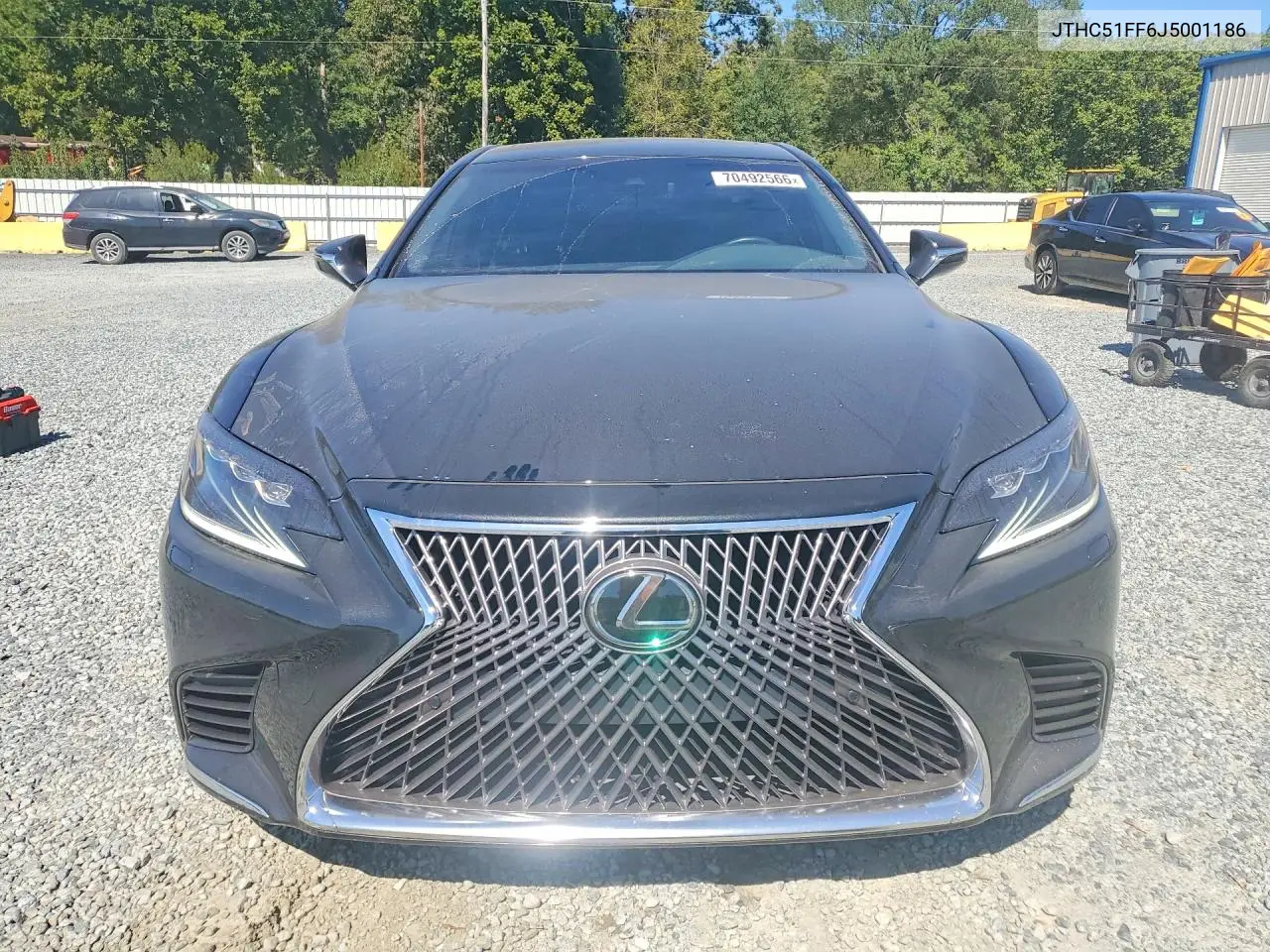 2018 LEXUS LS VIN JTHC51FF6J5001186 — фото 5