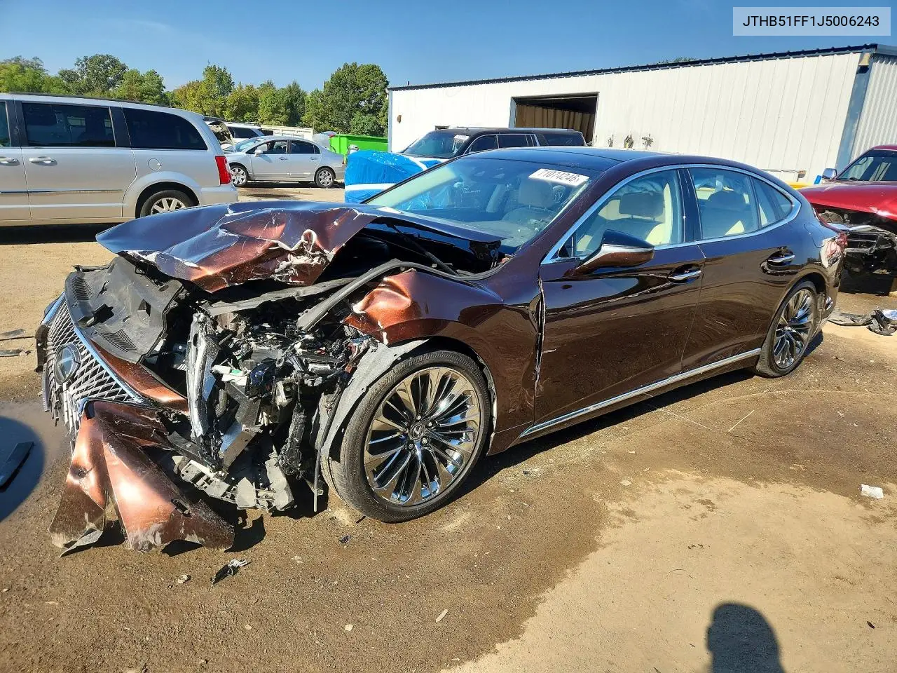 LEXUS LS 2018, VIN JTHB51FF1J5006243