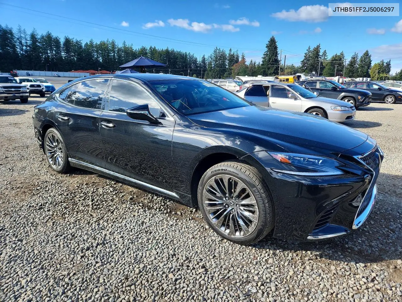 2018 LEXUS LS VIN JTHB51FF2J5006297 — фото 4