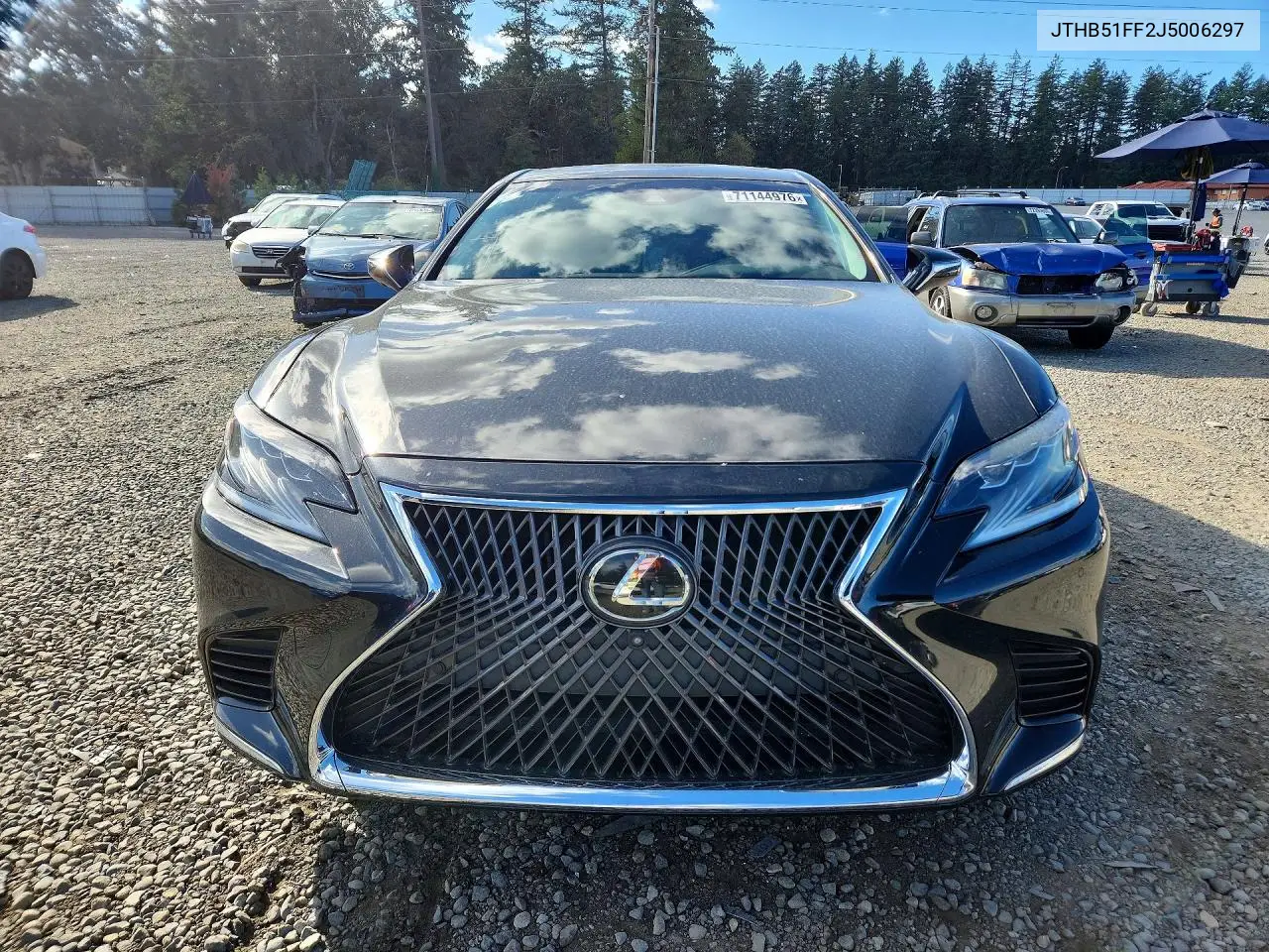 2018 LEXUS LS VIN JTHB51FF2J5006297 — фото 5