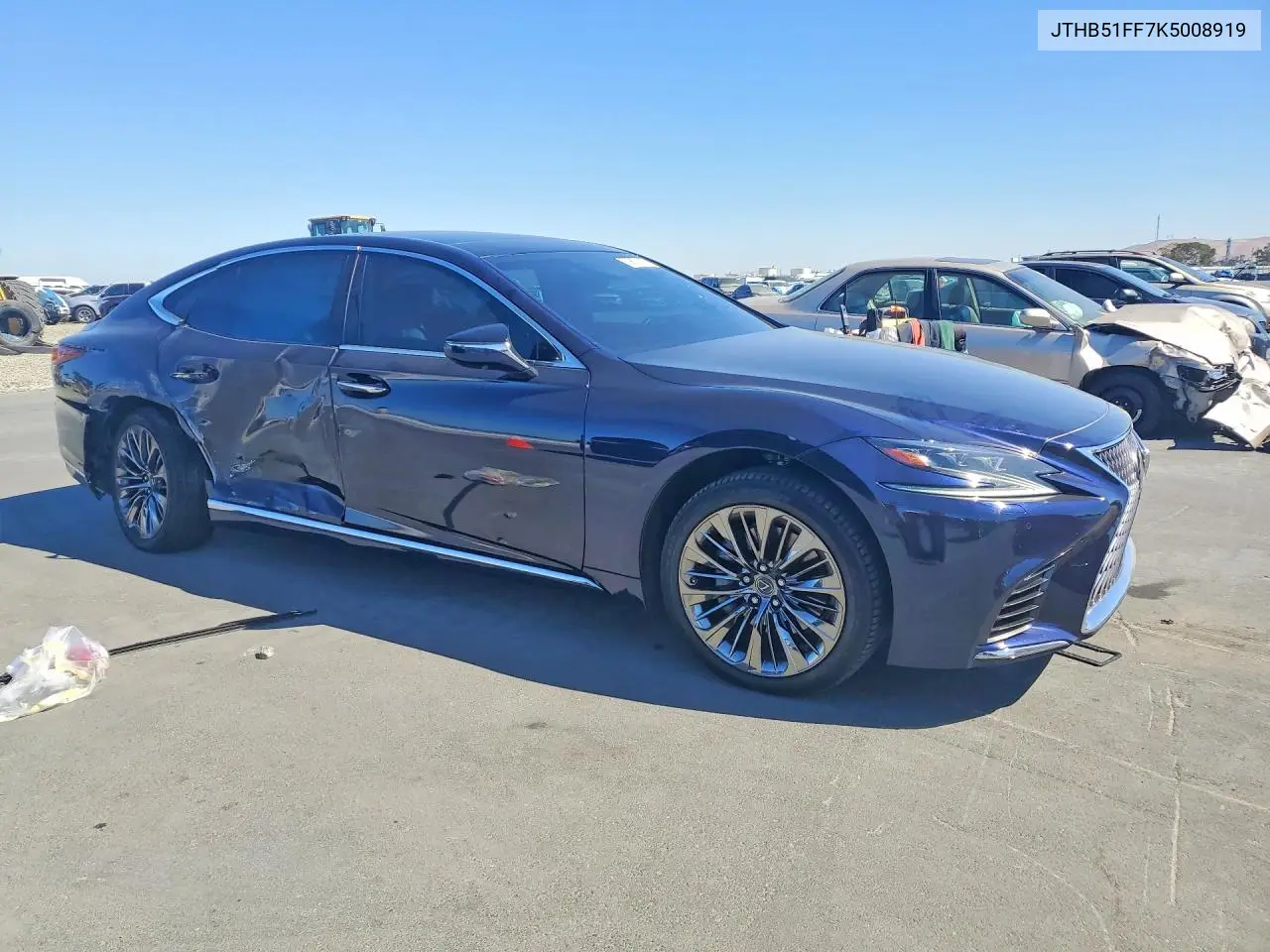 2019 LEXUS LS VIN JTHB51FF7K5008919 — фото 4