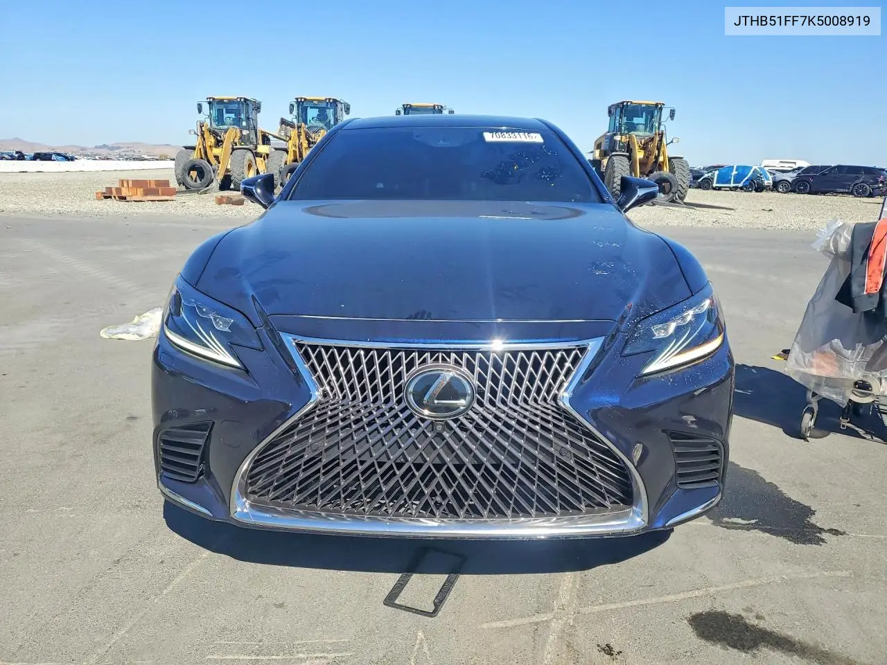 2019 LEXUS LS VIN JTHB51FF7K5008919 — фото 5