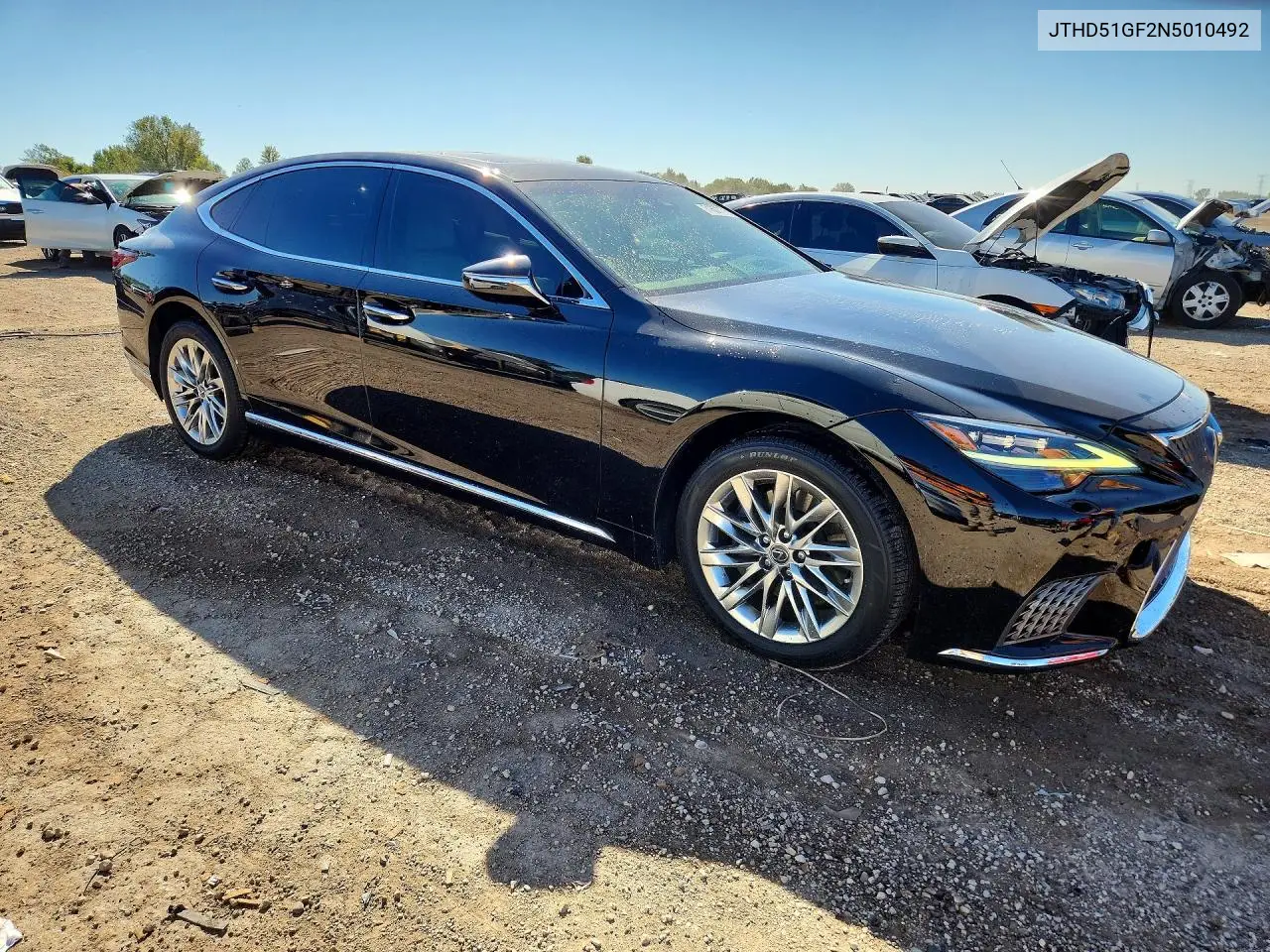 2022 LEXUS LS VIN JTHD51GF2N5010492 — фото 4