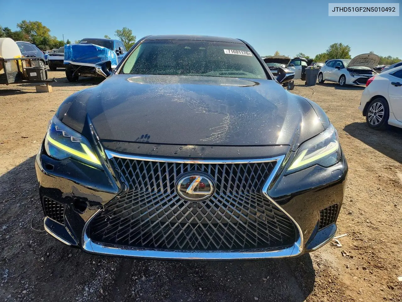 2022 LEXUS LS VIN JTHD51GF2N5010492 — фото 5
