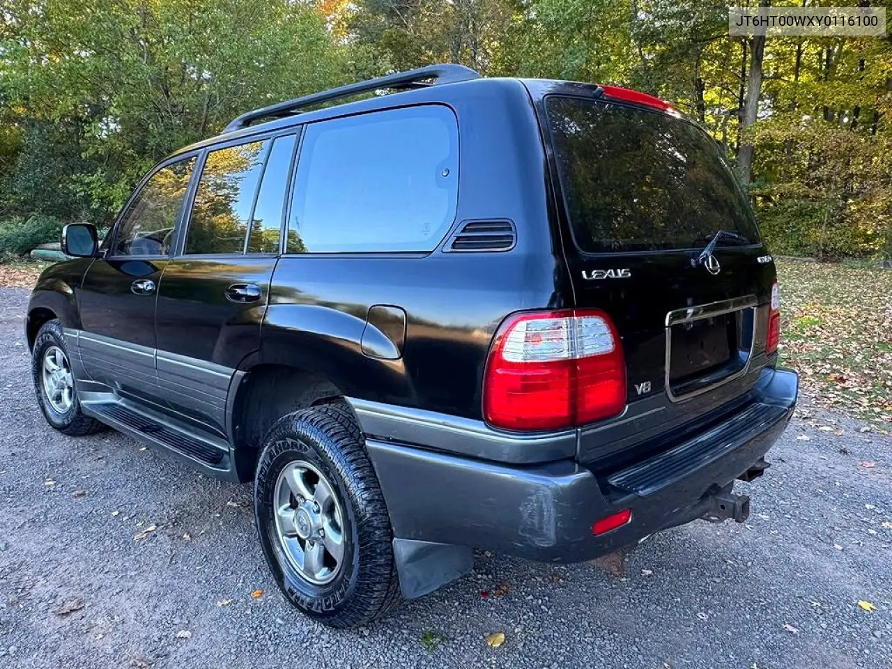 2000 LEXUS LX VIN JT6HT00WXY0116100 — фото 2