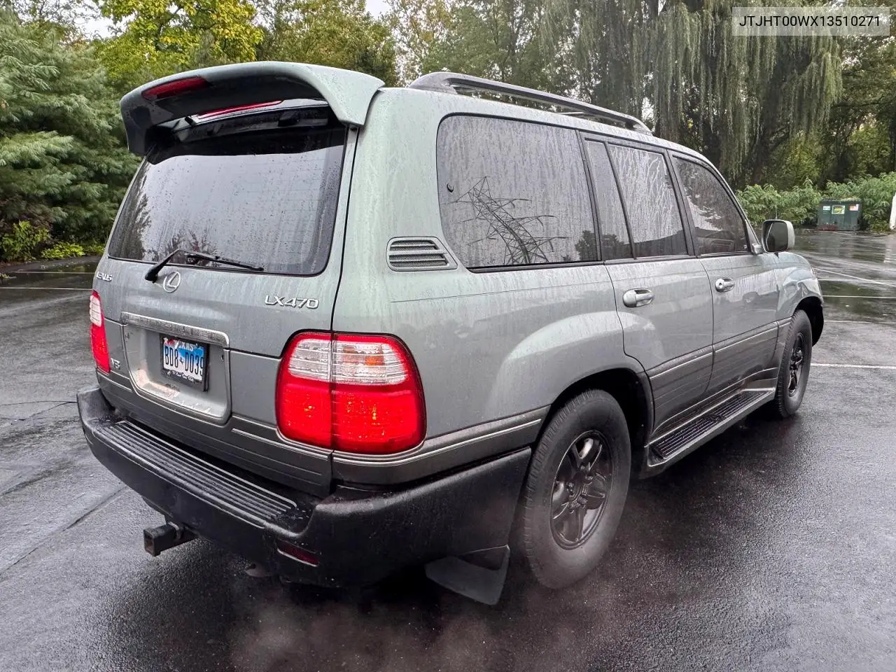 2001 LEXUS LX VIN JTJHT00WX13510271 — фото 3