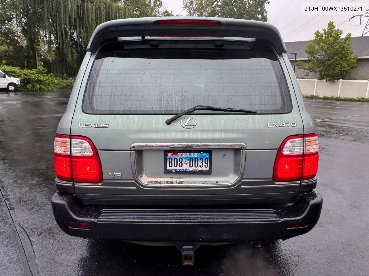 2001 LEXUS LX VIN JTJHT00WX13510271 — фото 5