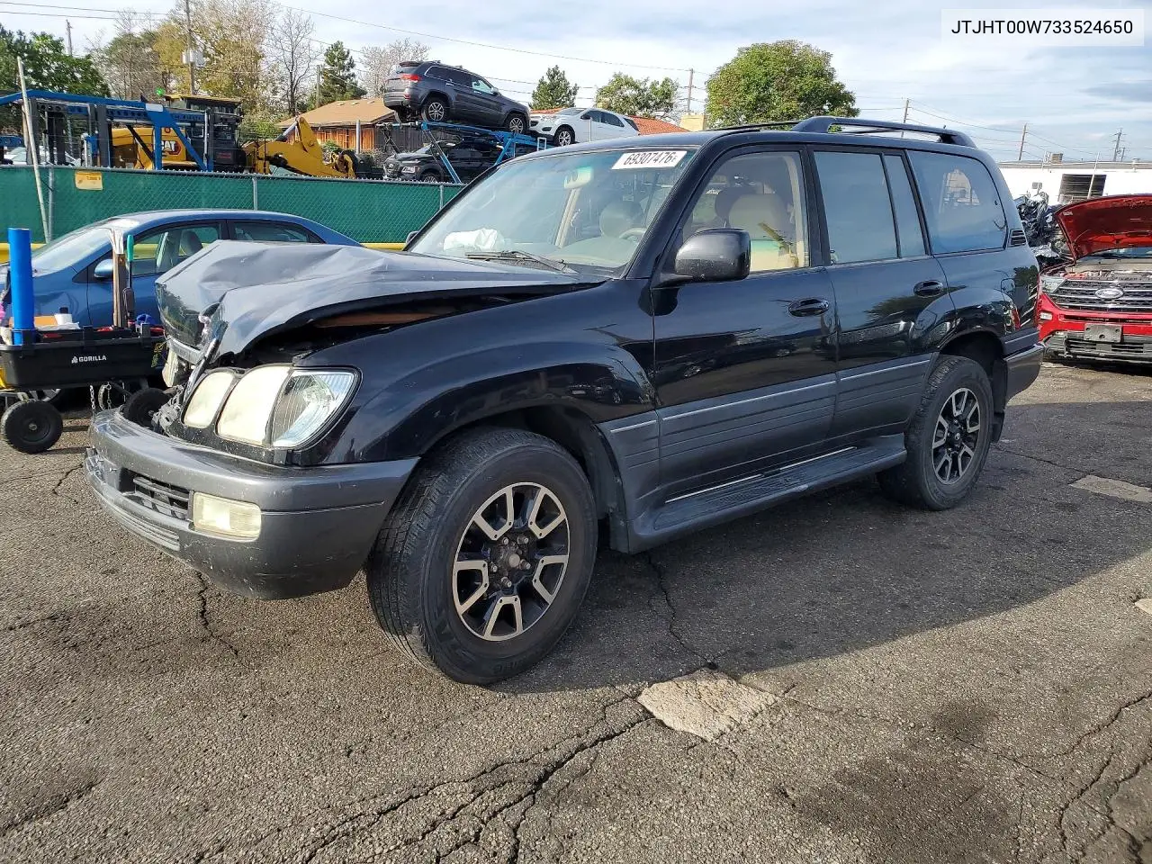 LEXUS LX 2003, VIN JTJHT00W733524650