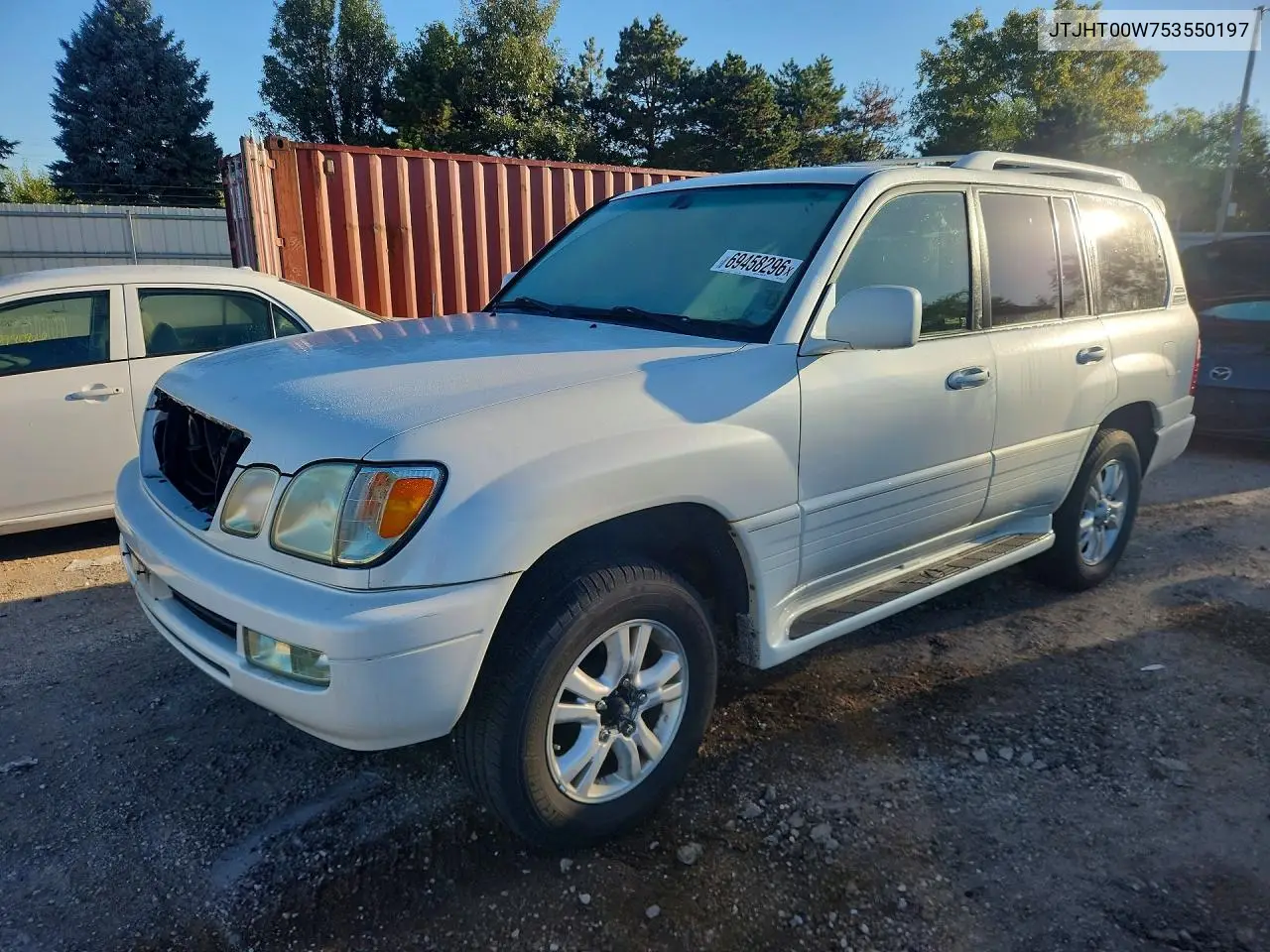 LEXUS LX 2005, VIN JTJHT00W753550197