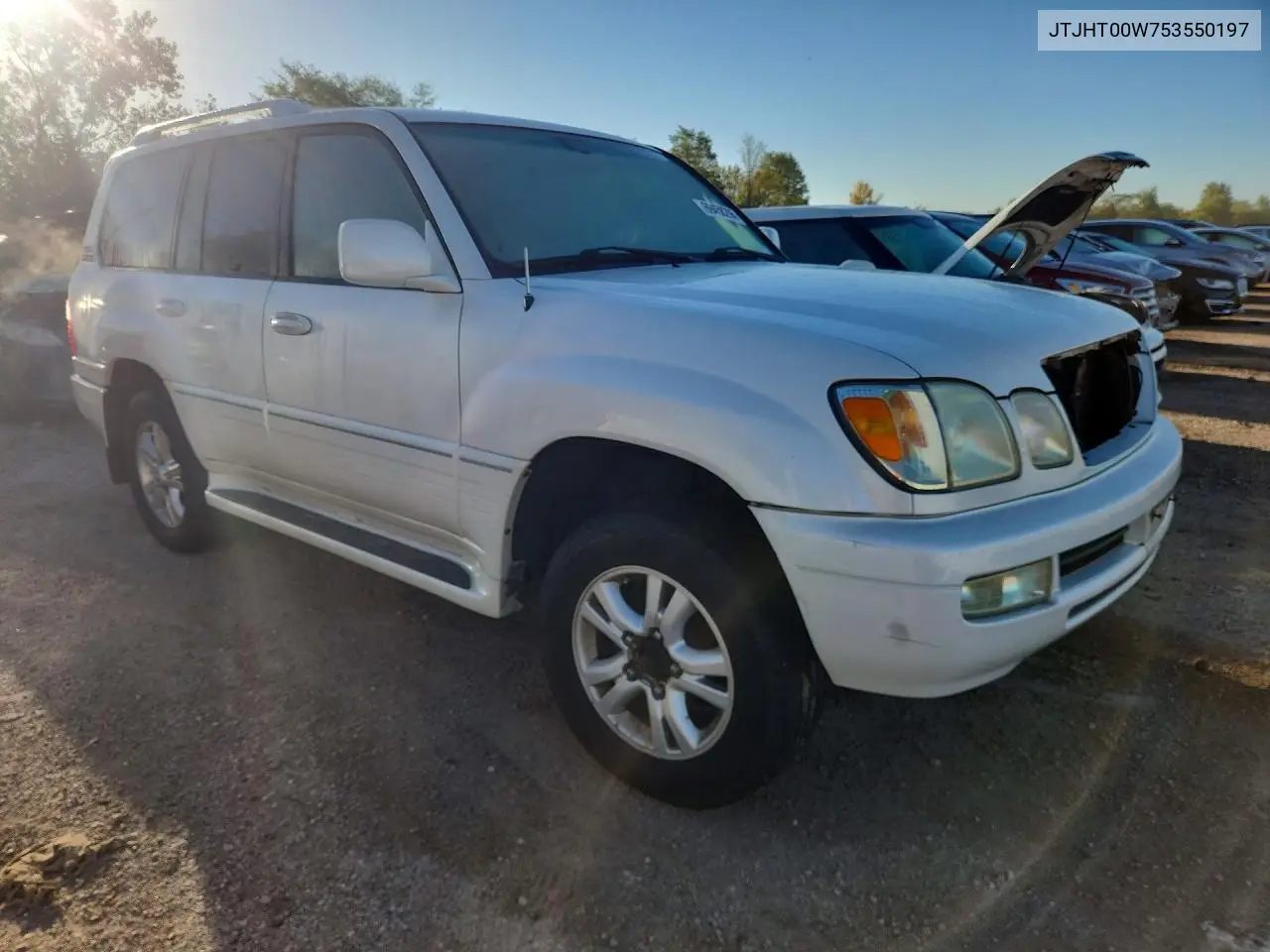 2005 LEXUS LX VIN JTJHT00W753550197 — фото 4