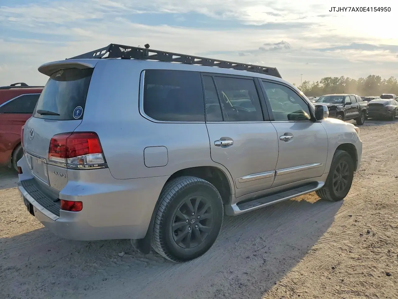2014 LEXUS LX VIN JTJHY7AX0E4154950 — фото 3