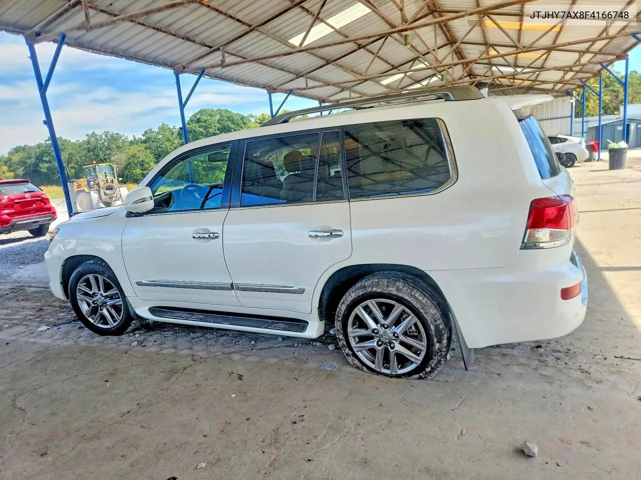 2015 LEXUS LX VIN JTJHY7AX8F4166748 — фото 2