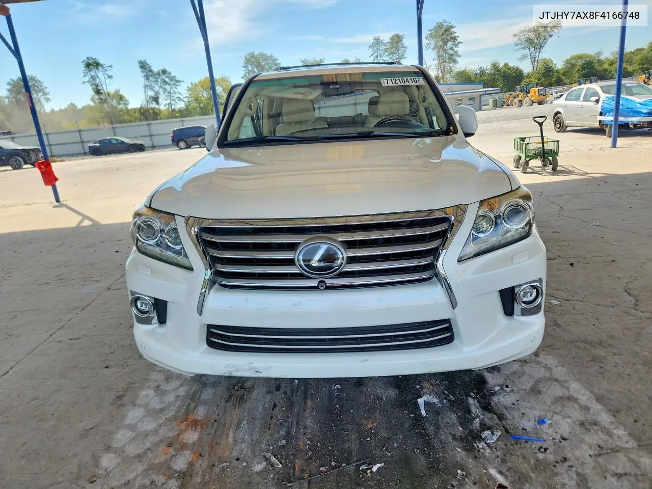 2015 LEXUS LX VIN JTJHY7AX8F4166748 — фото 5