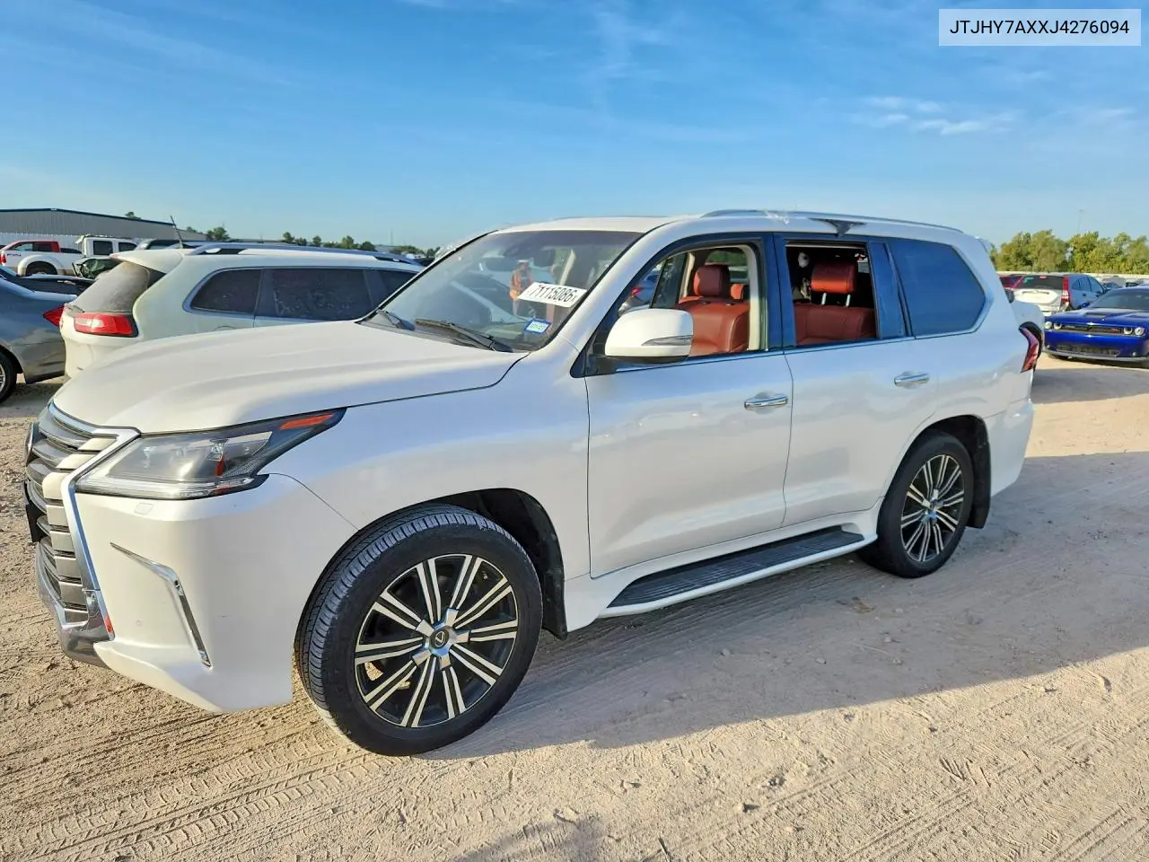 LEXUS LX 2018, VIN JTJHY7AXXJ4276094