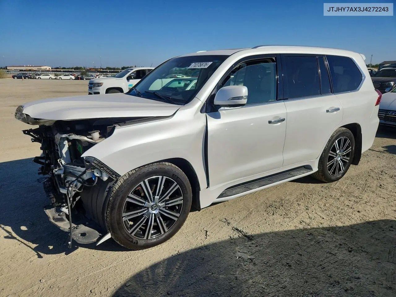 LEXUS LX 2018, VIN JTJHY7AX3J4272243