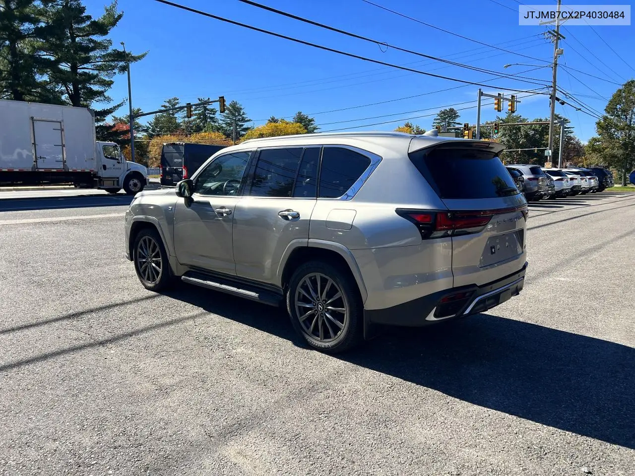 2023 LEXUS LX VIN JTJMB7CX2P4030484 — фото 3
