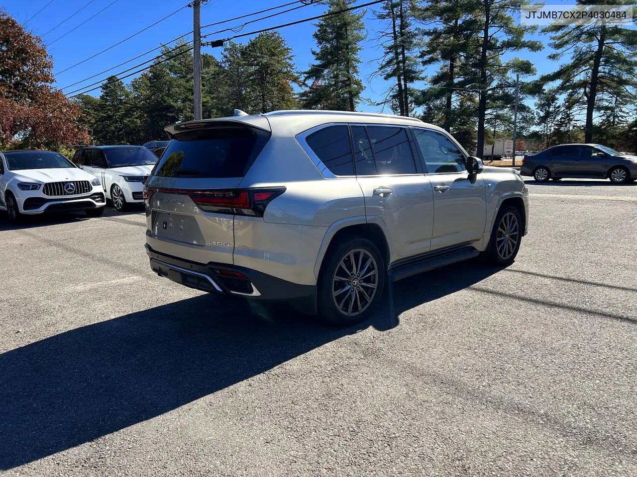 2023 LEXUS LX VIN JTJMB7CX2P4030484 — фото 4