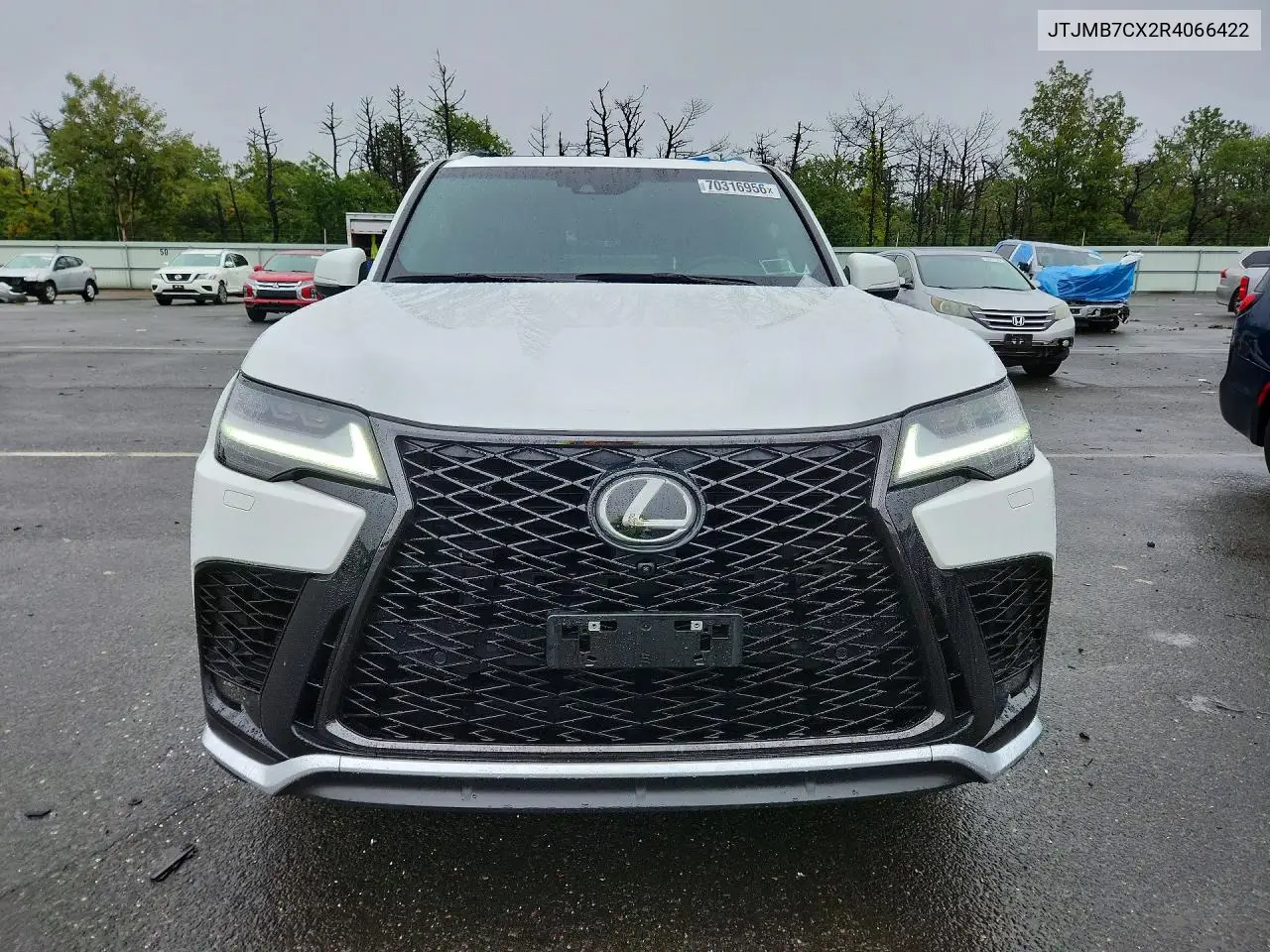 2024 LEXUS LX VIN JTJMB7CX2R4066422 — фото 5