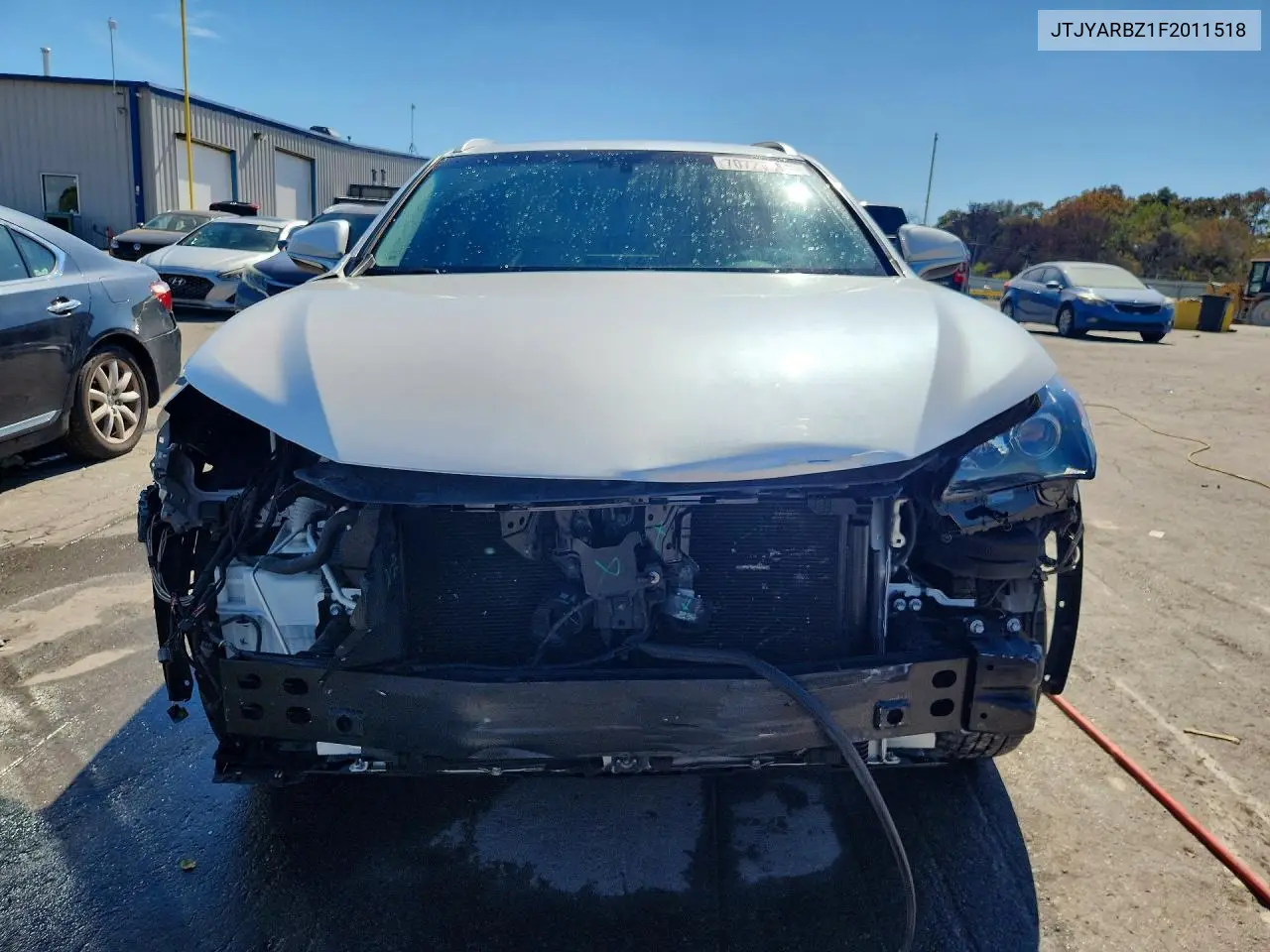 2015 LEXUS NX VIN JTJYARBZ1F2011518 — фото 5