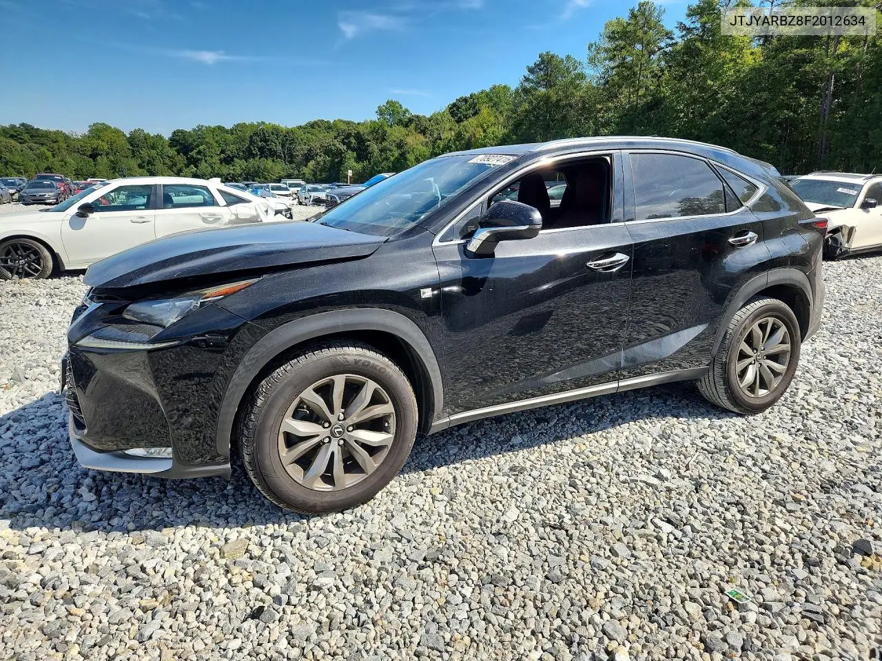 LEXUS NX 2015, VIN JTJYARBZ8F2012634