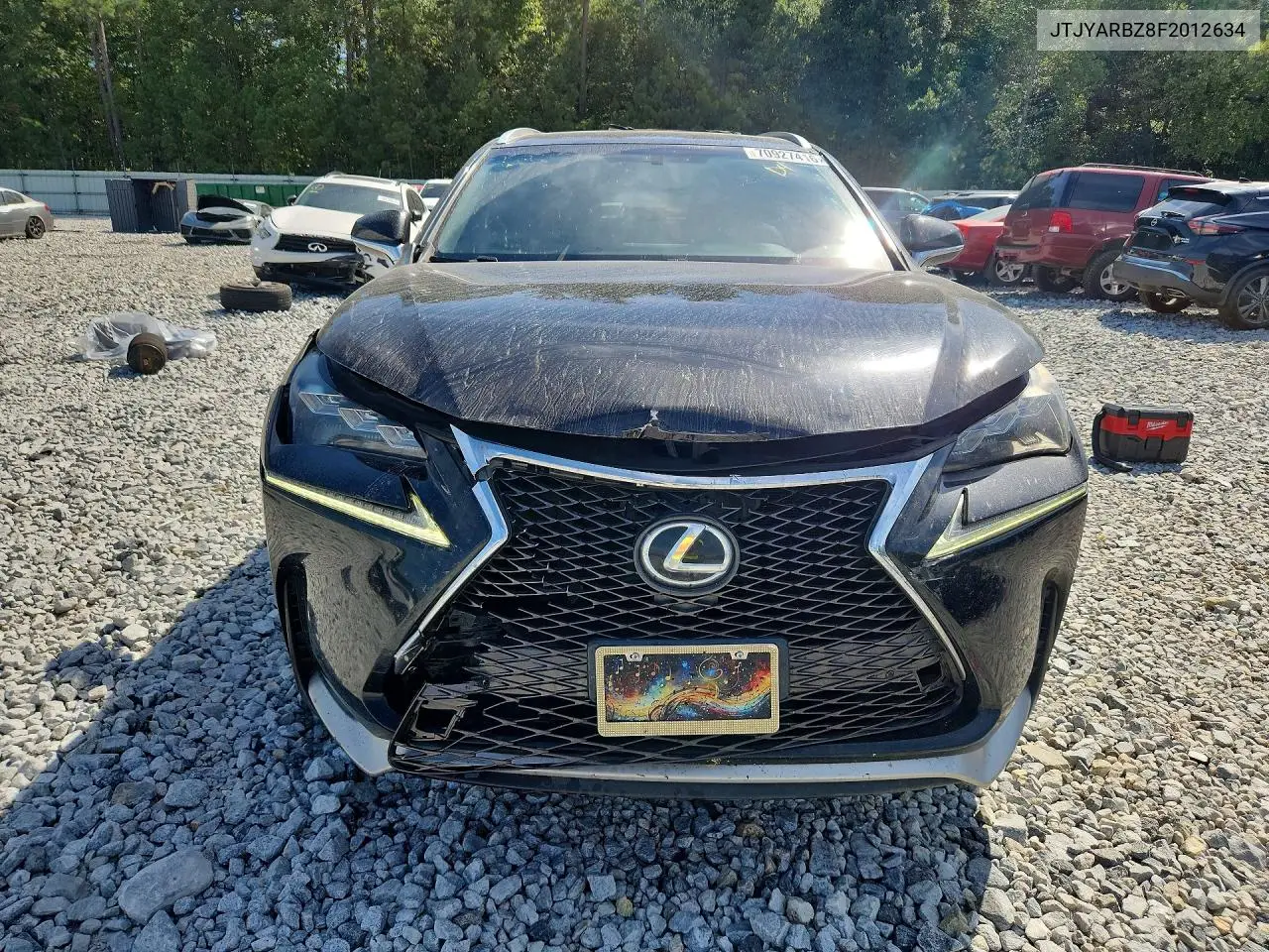 2015 LEXUS NX VIN JTJYARBZ8F2012634 — фото 5