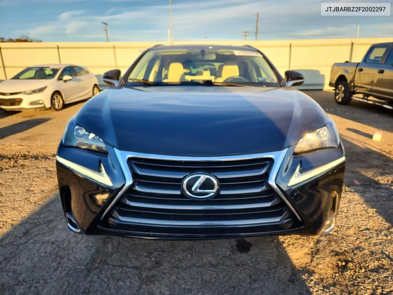 2015 LEXUS NX VIN JTJBARBZ2F2002297 — фото 5