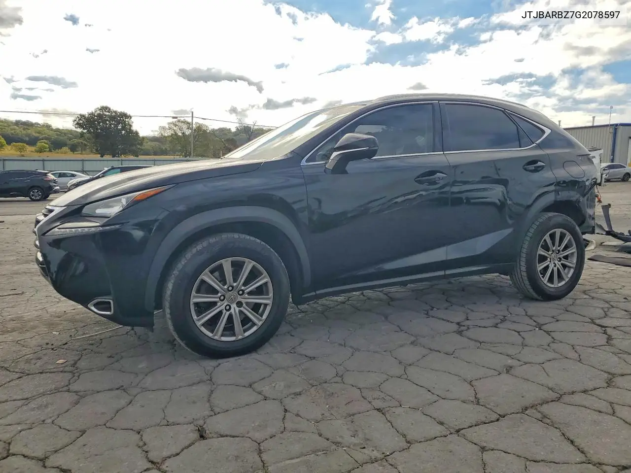 LEXUS NX 2016, VIN JTJBARBZ7G2078597