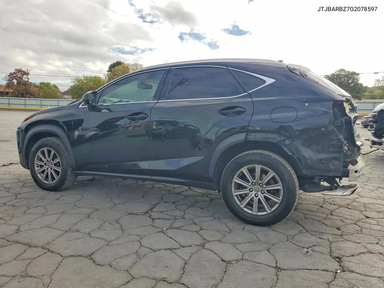 2016 LEXUS NX VIN JTJBARBZ7G2078597 — фото 2