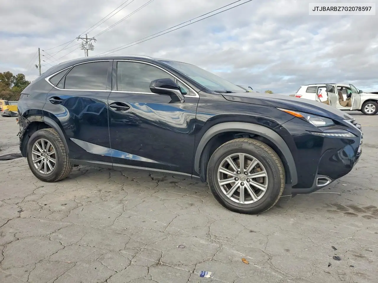 2016 LEXUS NX VIN JTJBARBZ7G2078597 — фото 4