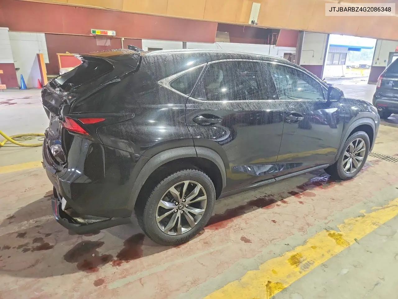 2016 LEXUS NX VIN JTJBARBZ4G2086348 — фото 3
