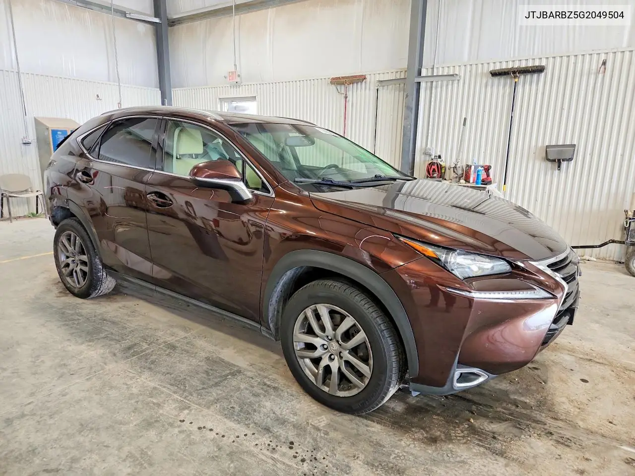 2016 LEXUS NX VIN JTJBARBZ5G2049504 — фото 4