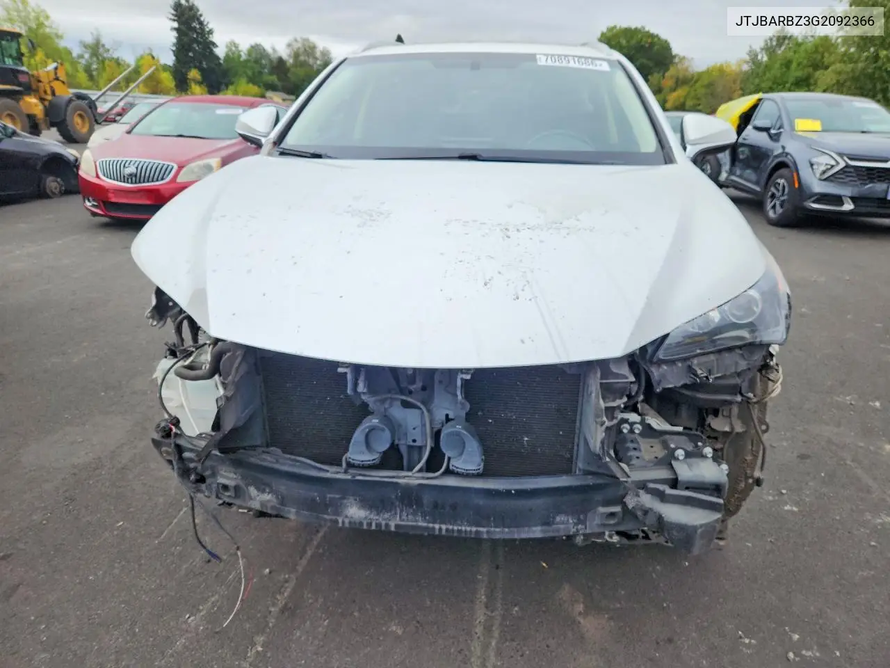2016 LEXUS NX VIN JTJBARBZ3G2092366 — фото 5