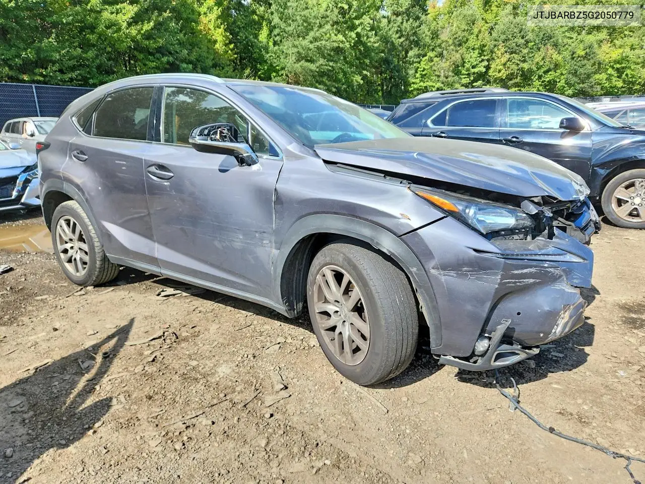 2016 LEXUS NX VIN JTJBARBZ5G2050779 — фото 4