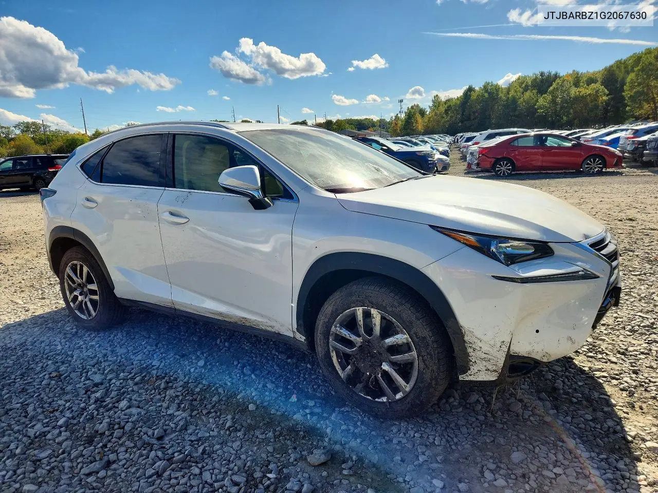 2016 LEXUS NX VIN JTJBARBZ1G2067630 — фото 4